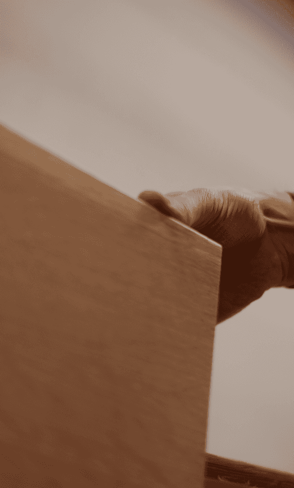 Meuble dans l'atelier