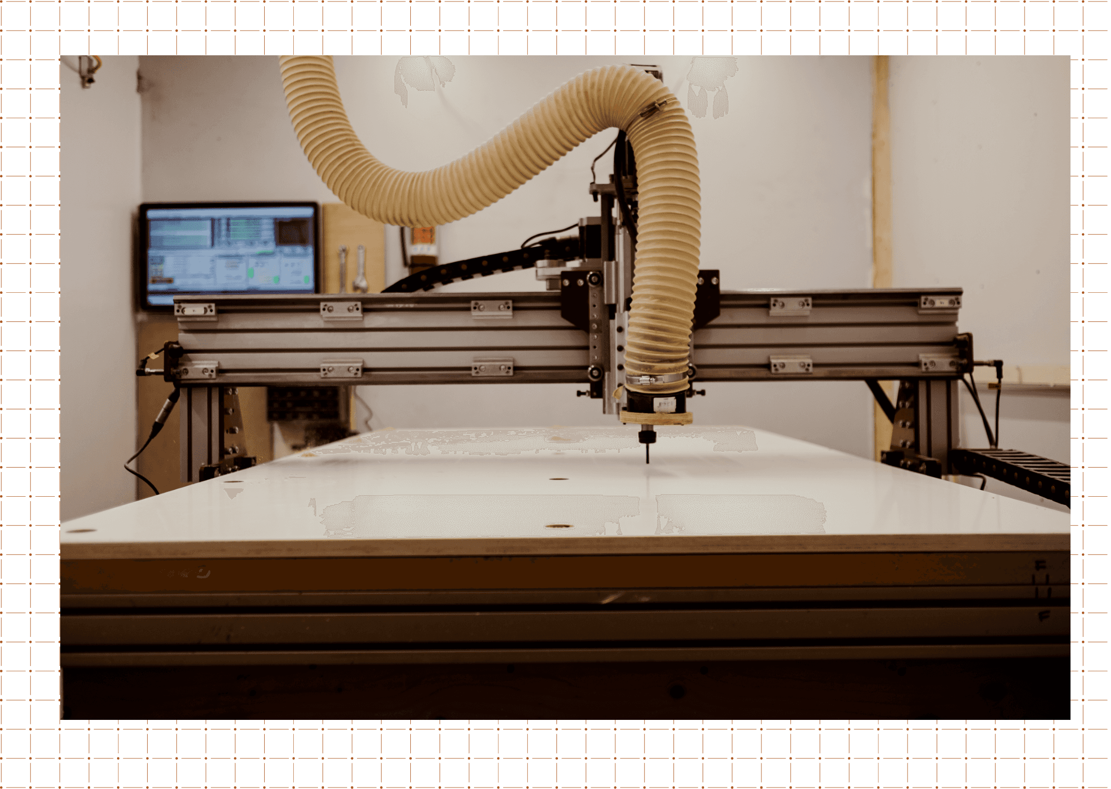 Meuble dans l'atelier